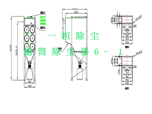 <b>滤筒除尘器</b>图纸